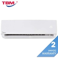 [Klang Valley Delivery Only] Midea MSMF-10CRN8 Air Cond 1.0Hp Wall Mounted Non Inverter R32 Gas