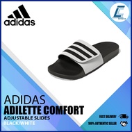 Adidas Mens Adilette Comfort Adjustable Slides (GZ8950)