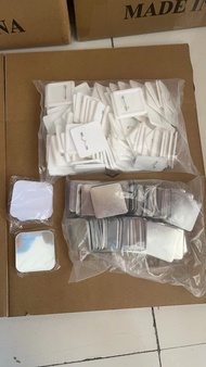 🔥NEW🔥50mm Square - Badge Machine+Pin/Magnetic Badge 100 Sets Of Materials (Including Square Model)