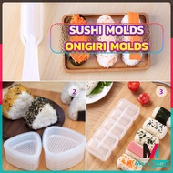 DIY Sushi Bento Mould Japan Onigiri Sushi Mold Non Stick Press Rice Ball Maker Bento Tool Square Sus