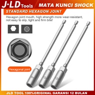 MATA JLD 1/4" Socket Adapter Extension Wrench 150mm Length Shock Impact Wrench CR-V Socket Wrench