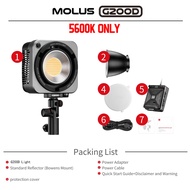 ZHIYUN MOLUS G200 300W 2700K-6500K ไฟลบเงาชุดไฟถ่ายภาพแฟลชวิดีโอสำหรับสตูดิโอถ่ายภาพวิดีโอ Youtube ก