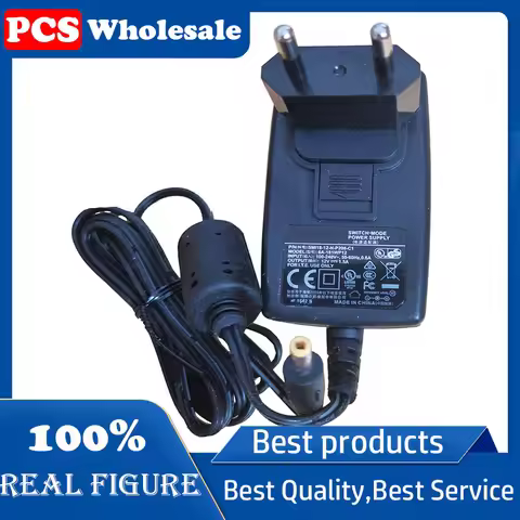 Original SMI18-12-N-P208-C1+EU Plug power adapter 12V1.5A charger 6A-181WP12 DC interface 4.0*1.7+5.