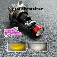 HEADLIGHT ALA ALA ALA BILED LED H4 LASER 15 WATT SOCKET H4 WHITE YELLOW SOCKET H4 15 WATT YAMAHA VIX