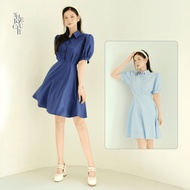 THE19CLUB - cotton tie-waist Dress - Riri Dress
