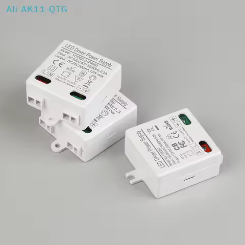 DC12V 24V Power Supply Constant Voltage Switching 3W 6W 12W Lighting LED Transformer 250 500mA 600 8