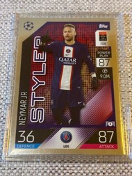 Neymar Jr. - Paris Saint-Germain - Topps CL 22-23 Match Attax - Styler - #186