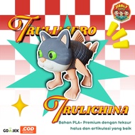 Trulimero Trulichina Viral Toys Anomali Brainrot Articulated 3D Toys