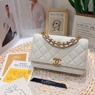 Chanel woc白色荔枝牛皮(芯片款 未使用）