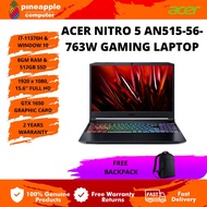 (Clearance for Demo Unit) Acer Laptop Nitro 5 Gaming (I5-11300H/i7-11370H/8GB/512GB SSD/GTX1650 4GB/W10/15.6") AN515-56-56LR/AN515-56-763W