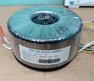 Biến áp âm ly 1000W hình xuyến dây đồng 60V Đối Xứng