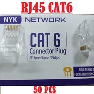 Original NYK Cat6 RJ45 Lan Connector - Cat6 RJ45 Connector