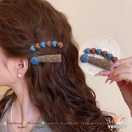 A Pair of Curly Hair Clips 2pcs Hair Clips Metal Chain Grip Hairpoint Hair Clip Barrette Japanesa Ha