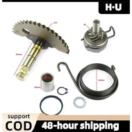 [H·U] For 50CC GY6 139QMB Scooter ATV Kick Start Kitplete Gear Shaft Spring Pinion PH