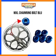 MXL CHAINRING BICYCLE BOLT BLUBolt