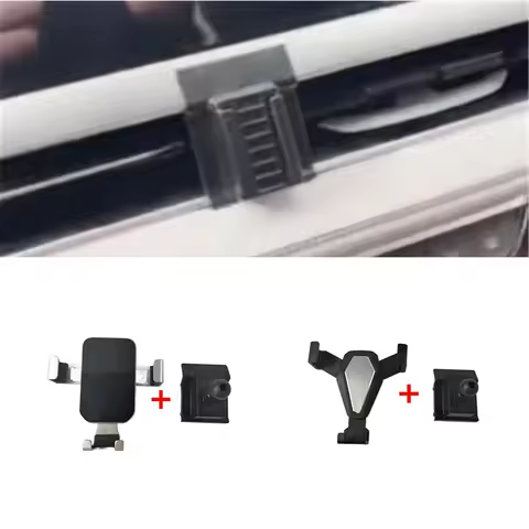 1Set Plastic Material For 2023-2025 Geely Monjaro Grand Koleos Gravity Linkage Special Car Phone Hol