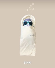 Head-Support Swaddle Crème 0-3m