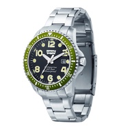 Levi's Japan Movement Stainless Steel Case Luminous Index Date Window Stylish Round Shape Analog Men