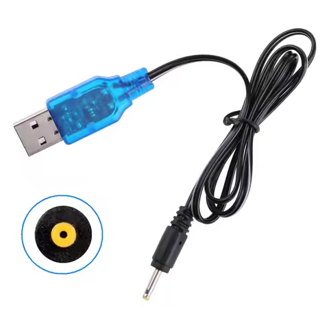 3.7V Battery USB 2.5mm/3.5mm For RC Helicopter Quadcopter Car Model Truck Electric Charging Cable