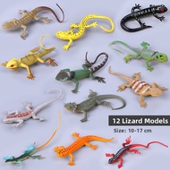HANYIMOWAN | Soft Rubber Lizard Toy for Pranks and Diorama Accessories