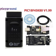 [playground] 2021 200603a OPCOM V5 PIC18F458 COM 1.99 Support Flash Firmware Update -COM CAN BUS Car