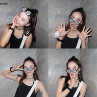 Cosplay Glasses Vertigo Pattern Dizzy Eyeglasses Photo Props 60-100 pieces new