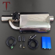 Universal Racing titanium burnt blue racing muffler exhaust valve muffler motorcycle exhaust systems exhaust muffler