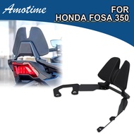 สำหรับ Honda FORZA 350 Forza350 NSS 350 NSS350 2021 2022รถจักรยานยนต์สีดำที่นั่งผู้โดยสารด้านหลังแผ่นพนักพิงหลังเบาะพิงหลัง