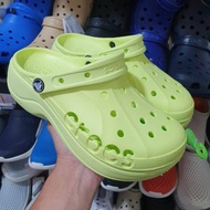 〖ใหม่เอี่ยมของแท้〗รองเท้าแตะผู้หญิงรองเท้า Crocs Baya Platform รองเท้ารัดส้นผู้หญิง รองเท้าแตะลำลองเผื่อสุขภาพ