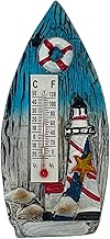 Mad Mags Nautical Montage Magnet with Thermometer, Unique Collectible Keepsake Accessory for Fridge, 3 Inches