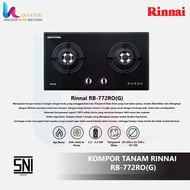 Kompor Gas Rinnai Kompor Gas Tanam 2 Tungku RB-772 RO G