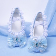 Lace Children's Dance Shoes Girls Dancing Lace Snowflake Princess Shoes Ballet Adult Dance Shoes