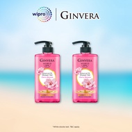 [Bundle of 2] Ginvera World Spa Botanical Oil Shower Gel Cherry Blossom 600g