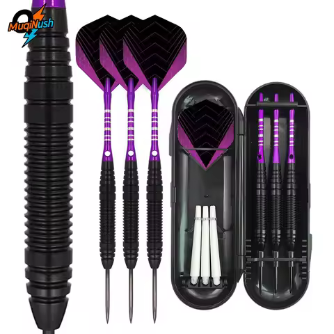 MuqiNush Professional 23g Steel Tip Darts for Adults Enhanced Grip,Precision Balanced Ideal for Comp