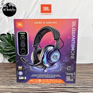 JBL By Harman _ Quantum One Over Ear Gaming Headphone Black เจบีแอล ชุดหูฟังเล่นเกม เกมมิ่ง