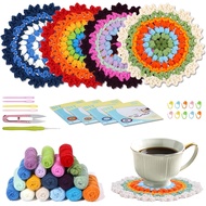 A beginner's crochet set for adult novices Includes 4 essential tools, thoughtfully matched.  Set pe