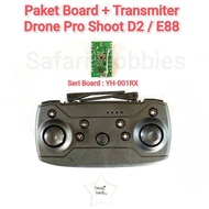 Pro Shoot D2 Drone Transmitter + Board Receiver Package E88/ E88 Pro/ E99/ E99 Pro/