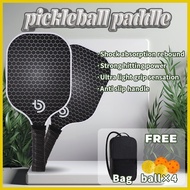∆ ◷ ♠ Pickleball Paddle Carbon Fiber Set USAPA Approved Paddle with 2 PickleBall Rackets 4 Pickleba