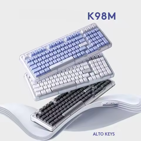 Logitech ALTO KEYS K98M AI Customized Wireless Mechanical Keyboard 98-Key Layout Bluetooth Gasket PB