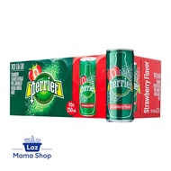 Perrier Strawberry Sparkling Natural Mineral Water Fridge Pack (Laz Mama Shop)