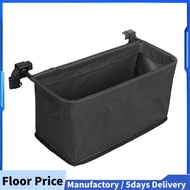 1 PCS Wagon Cart Tail Bag Beach Wagon Cart Accessories Black Portable Hand Push Pull Cart Basket Wag