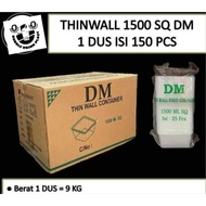 (1 Box) Thinwall DM 1500 Ml Square Contains 6 Pack / Thinwall 1500 SQ/ Thinwall 1500 SQ