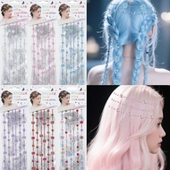 HORK Hair Gem Stiers Kit Blingling Hair Jewels For Girls Toy Hair Styling Tool With Reusable Shining