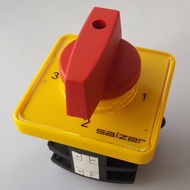 SALZER Multi Step Selector Switch 25A 32A 40A 63A 0-1-2-3 61060 1pole 2poles 0123