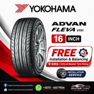 [𝗜𝗻𝘀𝘁𝗮𝗹𝗹𝗮𝘁𝗶𝗼𝗻 𝗣𝗿𝗼𝘃𝗶𝗱𝗲𝗱] Yokohama Advan Fleva V701 16inch - 195/50r16 205/45r16 205/50r16 205/55r16
