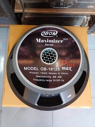 ดอกลำโพง18นิ้วโครงหล่อ โอบอ้อม Maximizer OB-18125 พรัสMAX 1500W ว๊อย5นิ้ว 4ชั้น