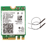 [COD][Free shipping]Dual Band 2.4Gbps Intel Wi-Fi 6 AX200NGW 802.11Ax/Ac MU-MIMO 2X2 Wifi AX200 NGFF