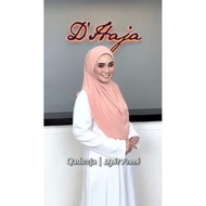 Qadeeja Light Peach by Dhaja Tudung Sarung