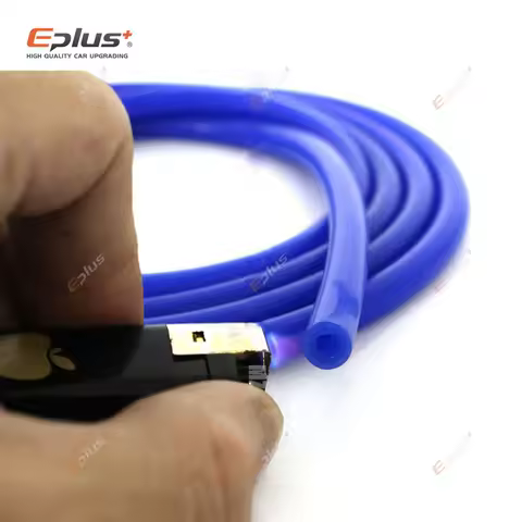 EPLUS Blue Silicone Vacuum Tube Hose Universal High Temperature Flame Resistant 3mm 4mm 6mm 8mm for 