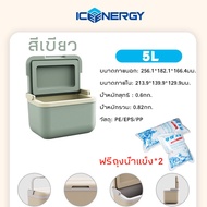 Camping Cooler Box 22L 28L 45L น้ำแข็งรถแบบพกพาแคมป์ปิ้ง Picnic Storage Food